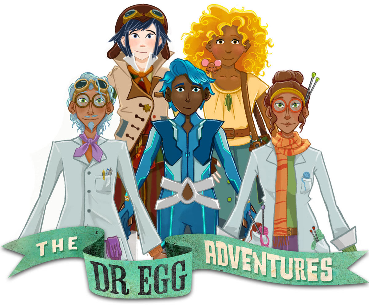 Dr Egg Adventures Characters
